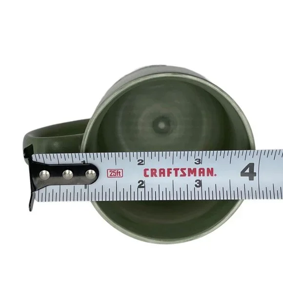 New York Times Coffee Mug Green Marble Swirl, 12 Fluid Ounce - Picture 8 of 8